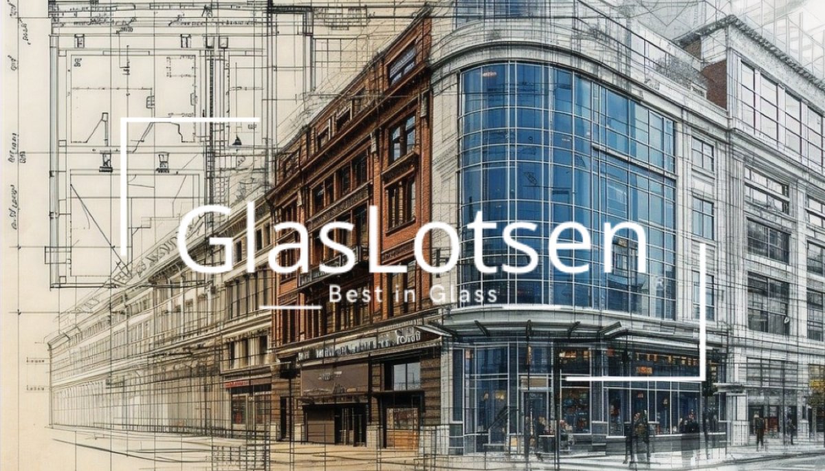 GlasLotsen Visitenkarte mit QR-Code — Brand-konsistentes Sales-Material